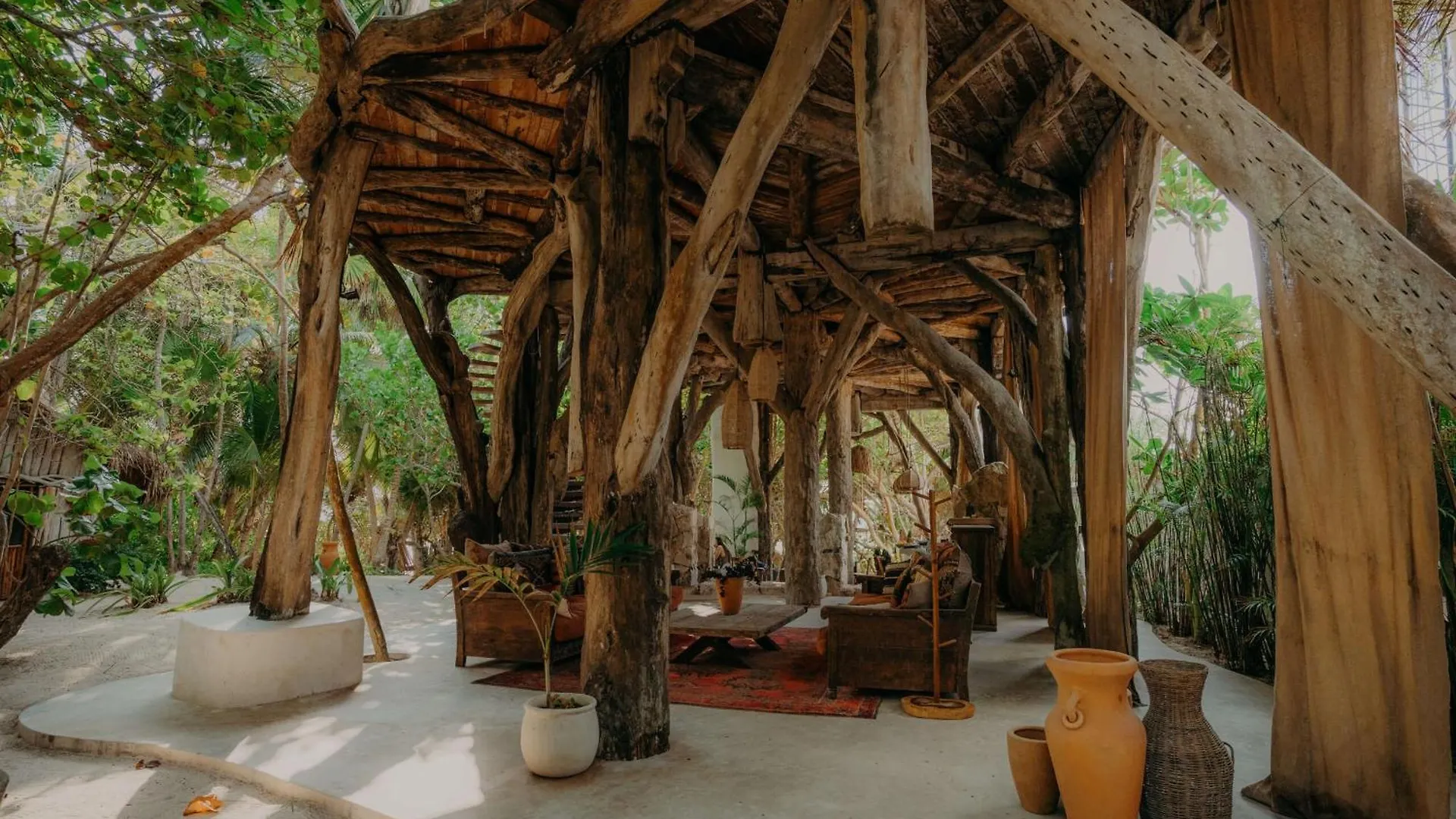 Апартаменты Tulum Jungle Loft With Pools, Gym And Panoramic Rooftop Terrace